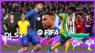 DLS 22 Vs FIFA 22 MOBILE Vs PES 22