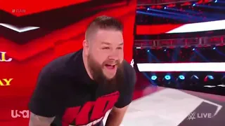 Wwe Monday Night Raw - Kevin Owens Saves Street Profit and Attacks AJ Styles - 21 October 2019