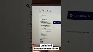 Unbegrenztes Datenvolumen mit 5G für 0€