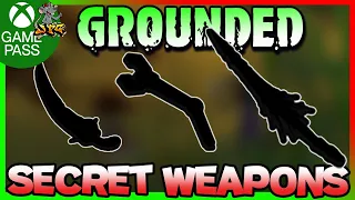 GROUNDED SECRET WEAPONS GUIDE 2023! Every Ready-Made Weapon You Can Get! Game Pass Core Guide