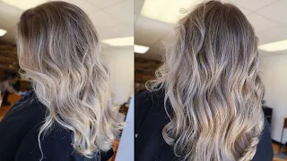 Lived In Blonde Hair Tutorial | From brassy hair to bright blonde | Adding depth to blonde hair