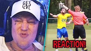 Monte REAGIERT auf KREISLIGA Best Of!😂 FOULS, RUDELBILDUNGEN und FAILS!😱 | MontanaBlack Reaktion