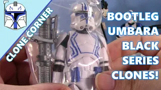 Aliexpress clones go to UMBARA! Knockoff Black Series 6" Hardcase, Jesse, Appo | Clone Corner 150