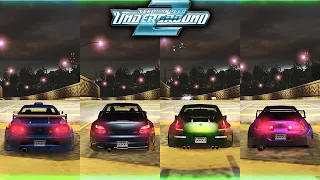 BEST Sounding Cars In NFS Underground 2