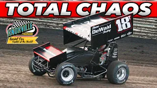 A Super Chaotic Night At Knoxville Raceway!