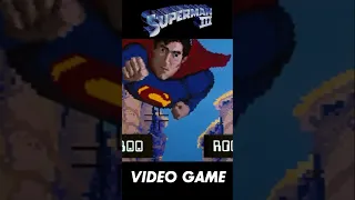 Superman III - How they made the Video Game Sequence.