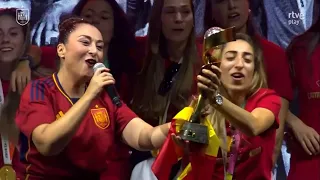 Camela | Lagrimas de Amor | Celebración Con la Selección Femenina de Fútbol (Mundial 2023) 21.8.23