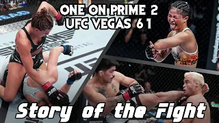 UFC Vegas 61: Mackenzie Dern vs Yan Xiaonan | ONE FC on Prime Video 2: Angela Lee vs Jingnan Xiong 3