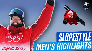The most spectacular moments in the men's slopestyle! 🏂 | Beijing2022