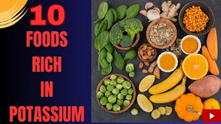 Top 10 Foods That Are High In Potassium|Boost Your Potassium Level 500% |