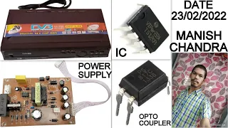 DTH POWER SUPPLY OPTO COUPLER AND IC VIPer-22A CIRCUIT