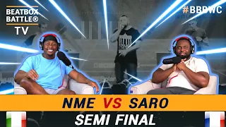 NME vs Saro - Loop Station Semi Final - 5th Beatbox Battle World Championship |Brothers Reaction!!!!