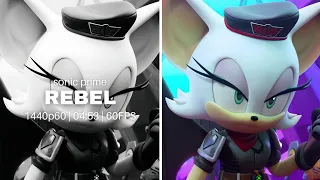 Rebel Rouge (Sonic Prime Season 3) || Clips For Edits || [4K/60FPS]