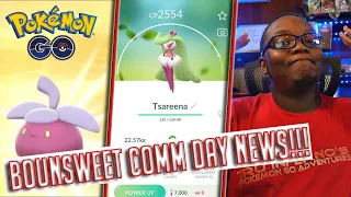 Pokémon Go: Bounsweet Community Day Confirmed!!!