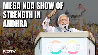 PM Modi Raises '400 Paar' Pitch At Andhra Rally