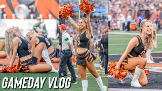 Gameday vlog as an nfl cheerleader | Cincinnati Bengals