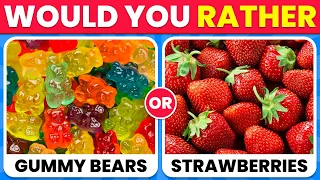 Would You Rather...? Junk Food vs Healthy Food! 🍔🥗