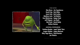 Monsters, Inc. Scene 32 End Credits Part 1 Into Outtakes