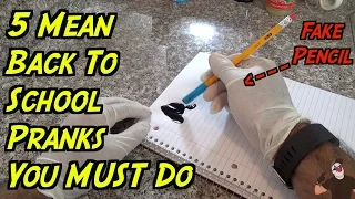 5 Mean Back To School Pranks You Must Try - HOW TO PRANK (Evil Booby Traps) | Nextraker