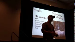 Corey Jacobsen 2015  WHCE Seminar "Improve your elk calling"