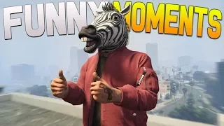 GTA 5 Funny Moments - DOOMSDAY HEIST DLC FUNTAGE!