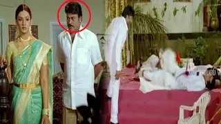 Aarthi Agarwal And Mega Star Chiranjeevi Popular Movie Interesting Love Scene  | Telugu Videos