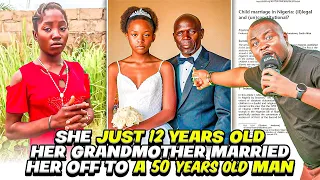 This 12yr old is married to a 50yr old man in Nigeria