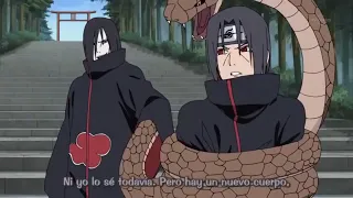 Itachi Humilla Y Corta El Brazo A Orochimaru - Orochimaru Intenta Capturar A Itachi