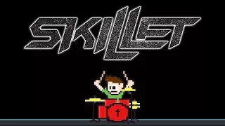 Skillet - Monster (Drum Cover) -- The8BitDrummer