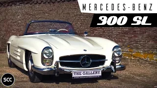 MERCEDES 300 SL | 300SL ROADSTER 1957 - Modest test drive - Mercedes-Benz engine sound | SCC TV