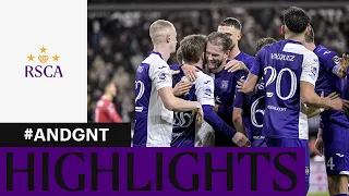 HIGHLIGHTS: RSC Anderlecht - KAA Gent | 2023-2024