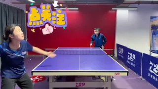 孙教练：如何接反手位急侧下旋球 Coach Sun: table tennis | how to receive backhand fast underspin service