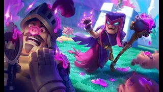 100 Witch vs 100 Mother Witch 😱😱🔥🔮 #clashroyale #subscribe #subscribers