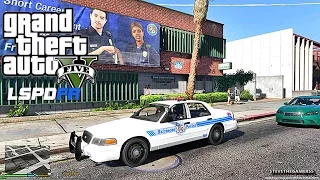 GTA 5 LSPDFR 0.3.1 - EPiSODE  96 - LET'S BE COPS - CITY PATROL (GTA 5 PC POLICE MODS)