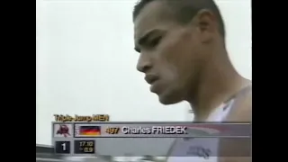 8241 European Track and Field 1998 Triple Jump Men Charles Friedek