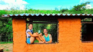 Nossa Casa de BARRO aqui em São Thomé das Letras/MG