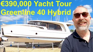 €390,000 Yacht Tour : Greenline 40 HYBRID