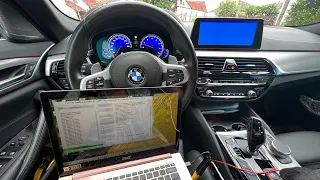 Bmw 540i G30 6WB retrofitting DIY