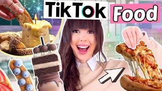 5 Tage nur TikTok Food erlaubt 🍕 gehypte Rezepte  | ViktoriaSarina