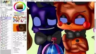 Speedpaint FNAF - Let's celebrate (special +200 subs)