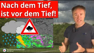 Nächste brisante Lage deutet sich an! Neue schwere Gewitter und Regenfälle