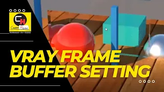 V-ray frame buffer setting / V-ray sun tool / 3ds max V-Ray