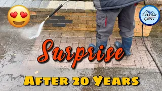 Surprise After 20 Years | Filthy Driveway Restoration, Satisfying video, Exterior Cleaning Leicester