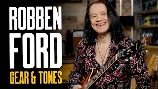 Robben Ford At TPS! [New Pedalboard, Little Walter Amp, Playing Tips & More]