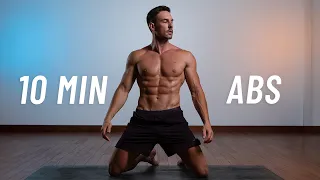 10 MIN INTENSE AB WORKOUT - Six Pack Abs At Home (No Equipment)