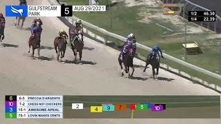 Gulfstream Park August 29, 2021 Race 5