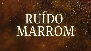 Ruído Marrom para Estudar e melhorar a Concentração | Tela Escura | 1 hora