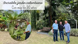 IMPRESIONANTE JARDÍN en finca Colombiana con plantas de distintas partes del mundo