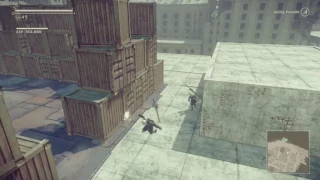 How to get the Locked Hack Chest in the City Ruins. NieR Automata