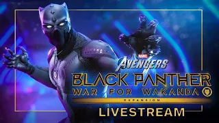 Marvel's Avengers: WAR TABLE for WAKANDA Gameplay Overview Livestream